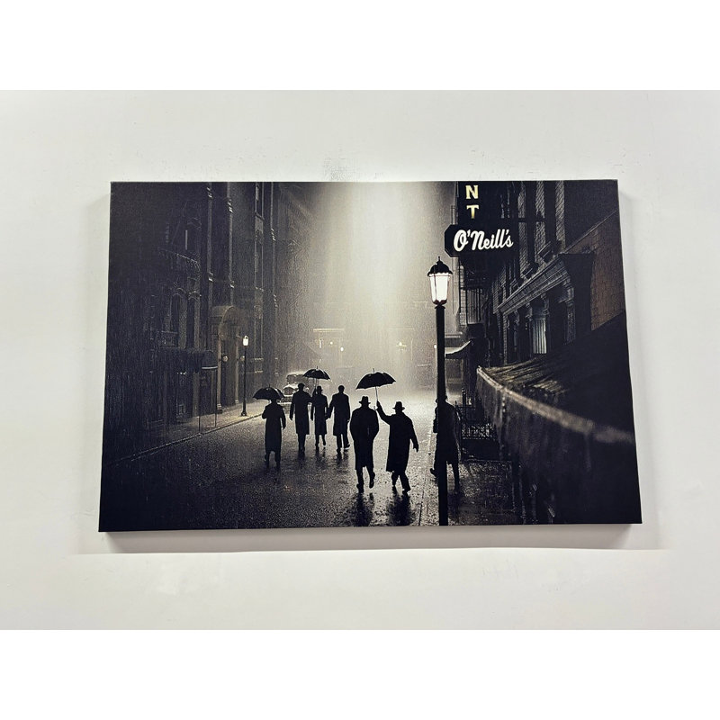 Print on Canvas, 25 cm H x 35 cm W, Framed Wrapped Canvas, Does Not Apply
