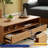 Simple Multifunctional Cherry Wood Coffee Table