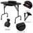 Folding Manicure Table with Lockable Wheels and Bag-1890880855