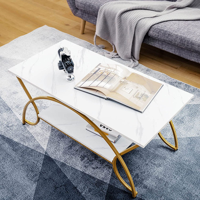 Curci Abstract Coffee Table with Storage