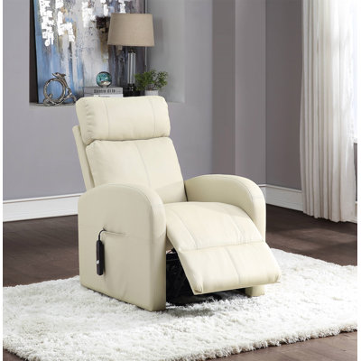 Fauteuil inclinable électrique en cuir synthétique Ricardo