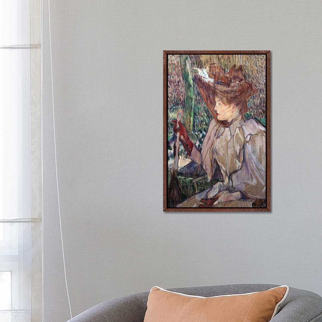 Honorine Platzer, 1891 von Henri De Toulouse-Lautrec - Gallery-Wrapped Canvas Giclée on Canvas