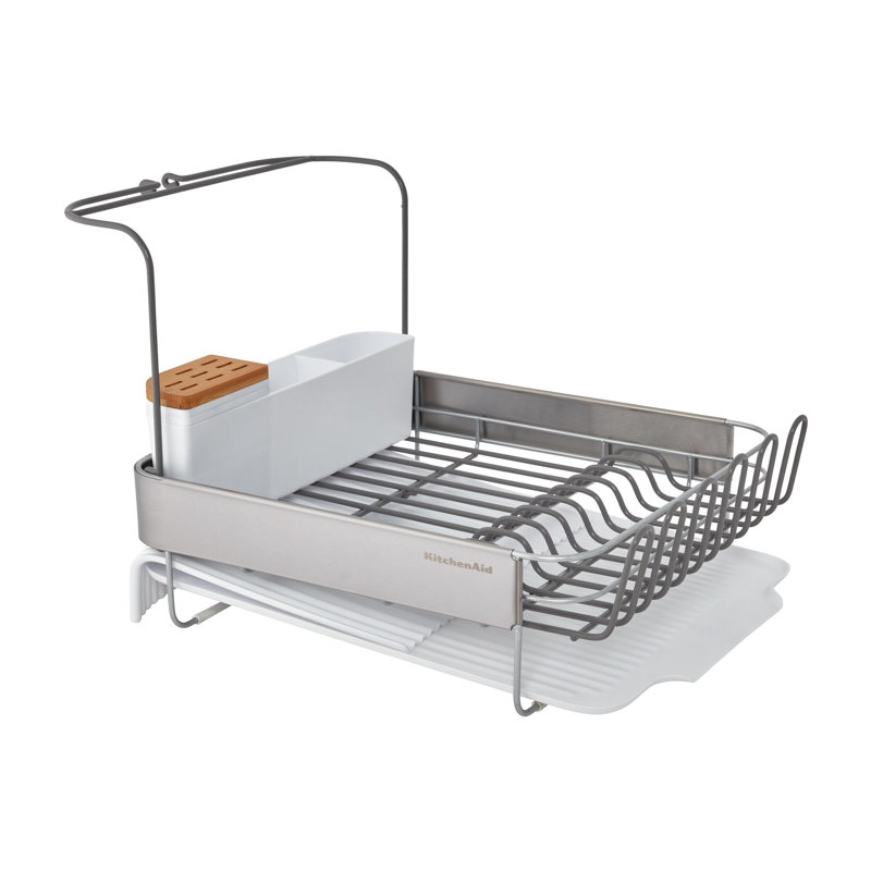 Égouttoir à vaisselle pleine grandeur KitchenAid®, H 14,25 po x l 15 po x P 17,63 po, Blanc