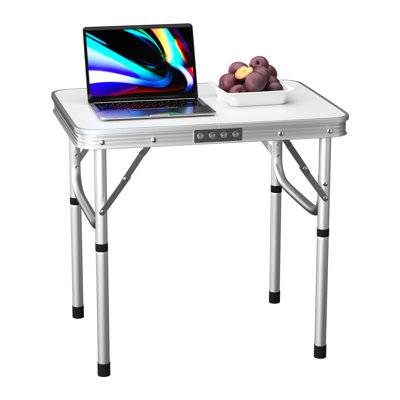 60cm Rectangular Adjustable Folding Table