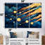 Radiant Cascade Of Comets II - Space, impression d'art mural-121576741-121576742-121576744