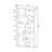 10-Shelf Bookcase In Cappuccino Finish-1006565555