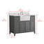 Meuble-lavabo simple 42 po Aisa-2085451860