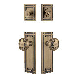 Nostalgic Warehouse Mission Entry Set with Deco Knob