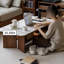 Table basse de salon avec rangement ouvert-564352030