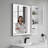 Elaris 9" Wall-Mounted Bathroom Cabinet-2069897718