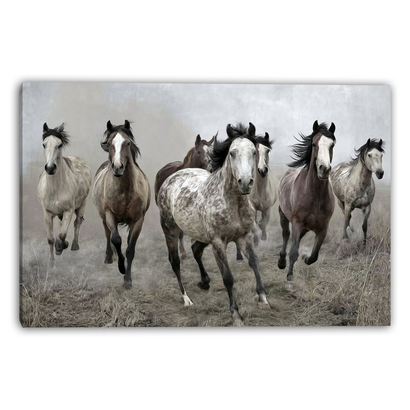 «Open Range», art mural sur toile tendue, L 40 po x H 30 po x P 1,5 po