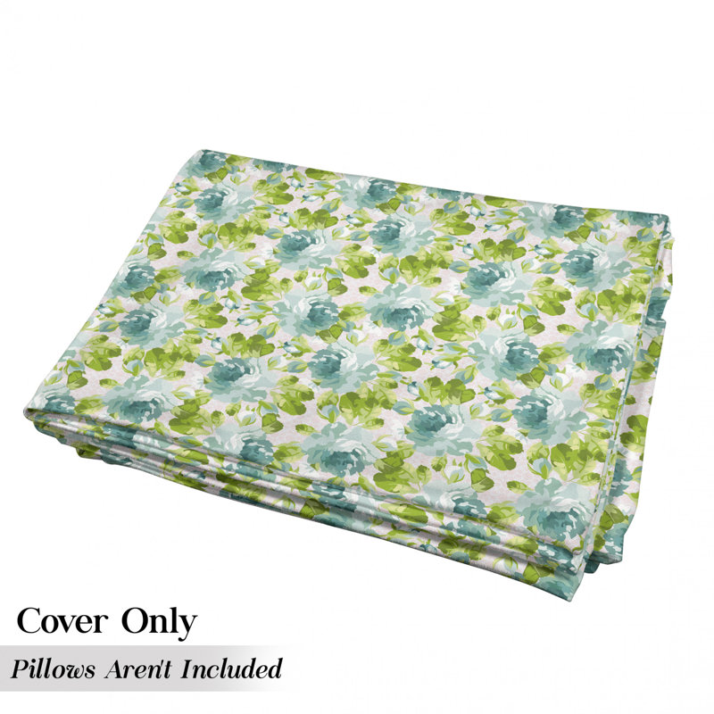 Housse de coussin d'extérieur Tropical Botany Garden, H 2 po x l 27 po x P 88 po