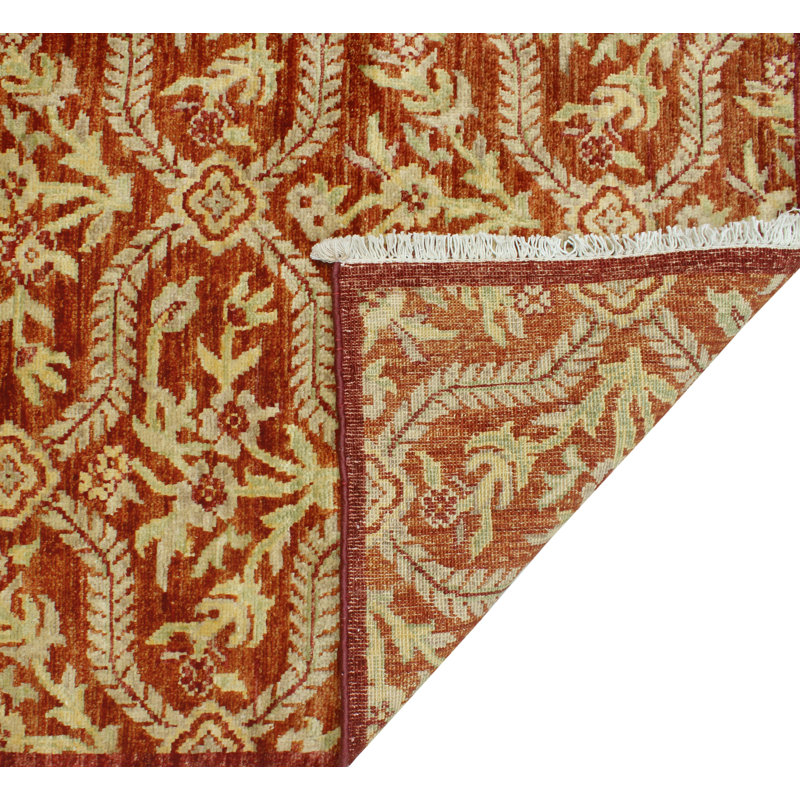 Fine Chobi Addy Rust Rug