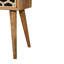 Table de chevet en bois massif Chadly
