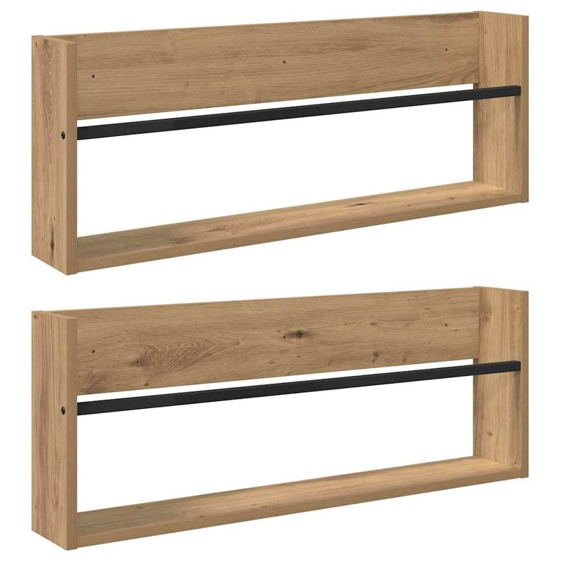 Wood Magazine Rack, Light Brown