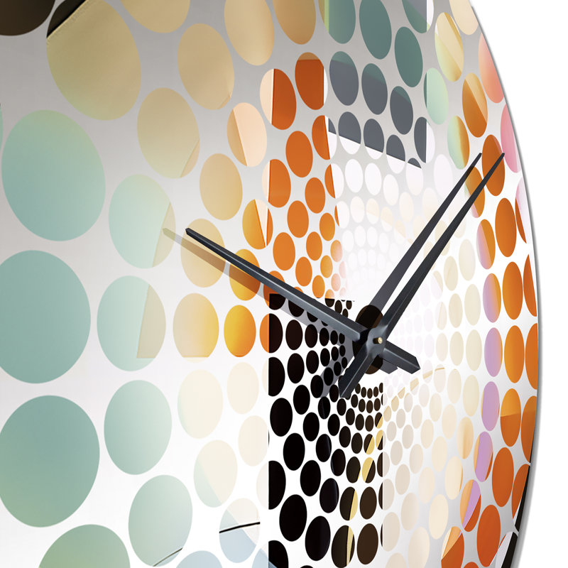 Arunima - Horloge murale géométrique abstraite, Petit