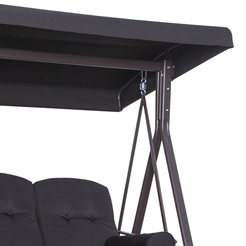 Swing Seat with Stand, Dark Grey