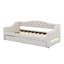 Upholstered Daybed With LED Belt And Trundle-29708507
