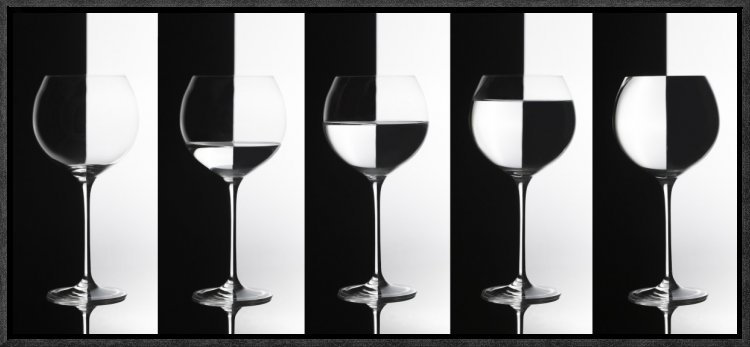 " Black & White " by Doris Reindl Global Gallery 