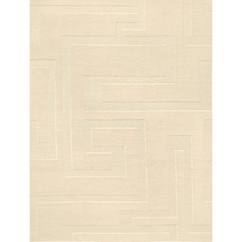 Tapis rectangulaire givré / sable, Rectangle 8 pi x 10 pi