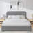 Boucle Upholstered Bed Frame  Soft Rounded Corners Headboard Low Profile Bed Frame No Box Spring Needed-1168086045-1168086113
