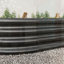 Grand pot à fleurs surélevé ovale en métal pour plantes-1311398511-1311398498