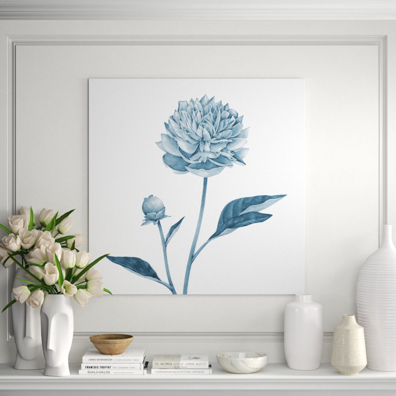 Flower Powers II Giclee Print by Barclay Butera, 24" H x 24" W, Image Brush Gel