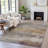 Machine Washable Indoor/Outdoor Xhevrie Brown Rug-112027131