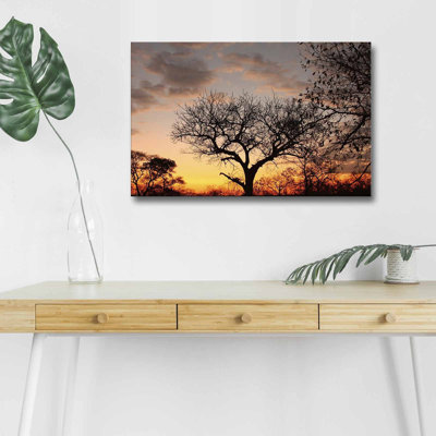 Stunning Decorative LED Lighted Canvas Painting, 17.7 x 27.6 inches | 100% Suede Canvas, 100% Wooden Frame, Thickness: 1.2 inches | Features LED Lights for Ambient Glow, Perfect for Home Decor & Gift Ideas