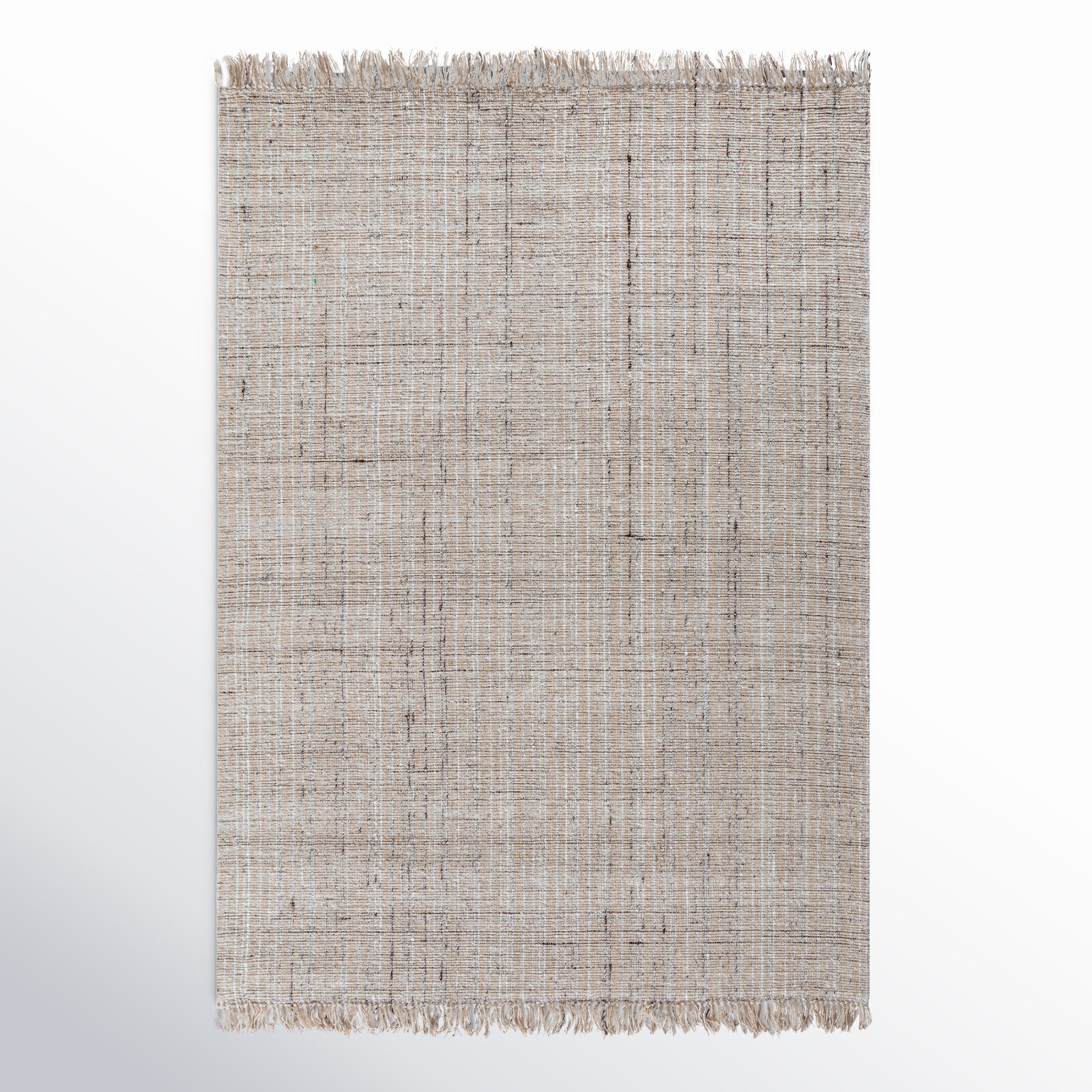Niels Hand Loomed Ivory Rug, Rectangle 5' x 7'