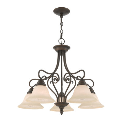 Aquala 5 - Light Dimmable Classic / Traditional Chandelier