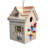 Nestling Series Potting Shed 7.75 in x 5.75 in x 5.75 in Birdhouse-14977253