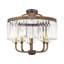 Lustre tambour 5 lumières Caroline