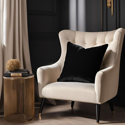 Plutus Plum Velvet Luxury Throw Pillow