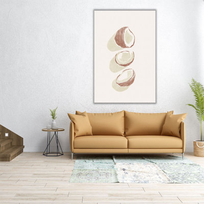 Tropical Coconuts - reproduction d'art sur toile