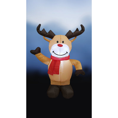 Aufblasbares Weihnachtsrentier