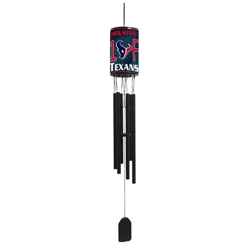 NFL Metal Sports Wind Chime, Houston Texans