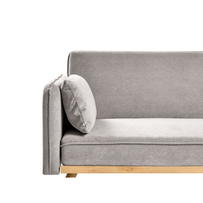 Sofa Bed ASAA Fabric, Grey