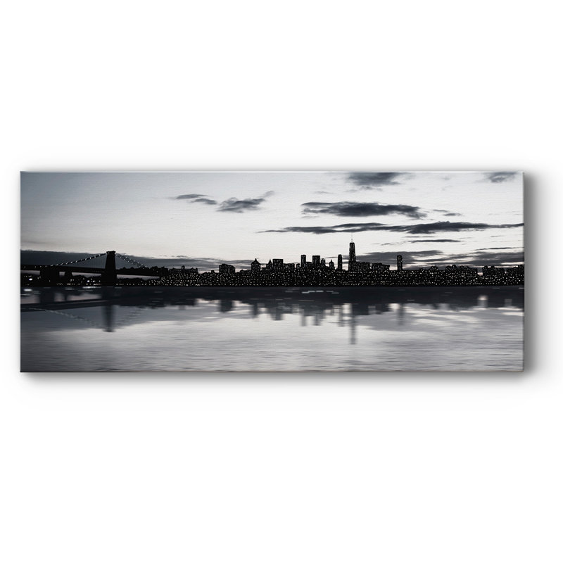 Horizon scintillant, H 12 po x l 30 po x P 1,5 po
