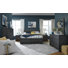 Seibert California King Panel Bed 2 Nightstands Drawer Dresser With Portrait Mirror And Drawer Chest