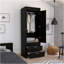 Armoire 2 tiroirs Wenge-1227996905