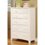 Ensemble de table de chevet et de table de chevet pour lit simple blanc