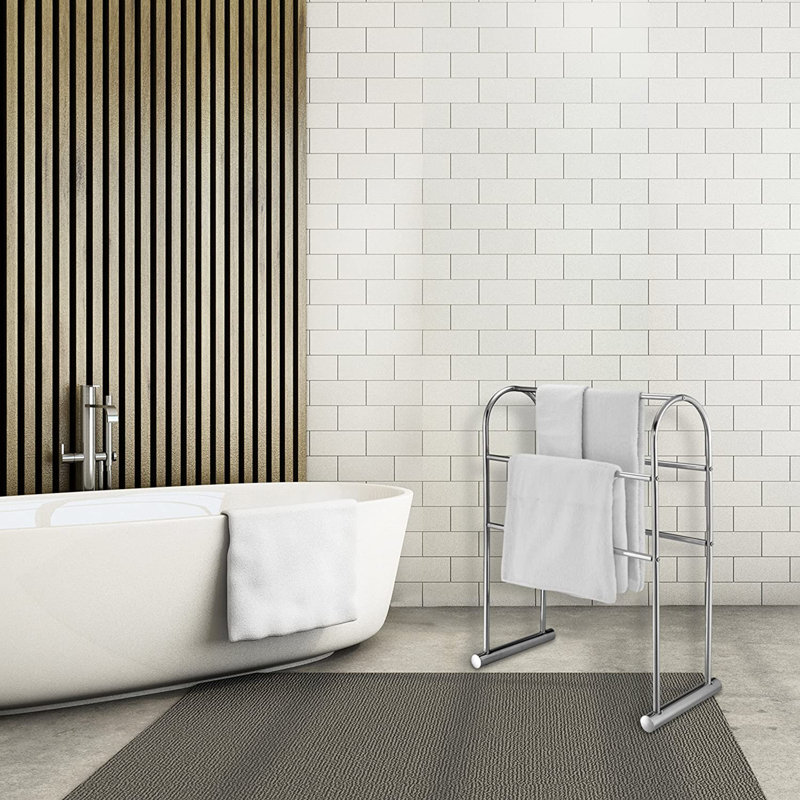 4 Freestanding Towel Rack