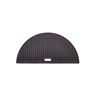 Kamado Joe® Classic Joe Half Moon Cast Iron Reversible Griddle