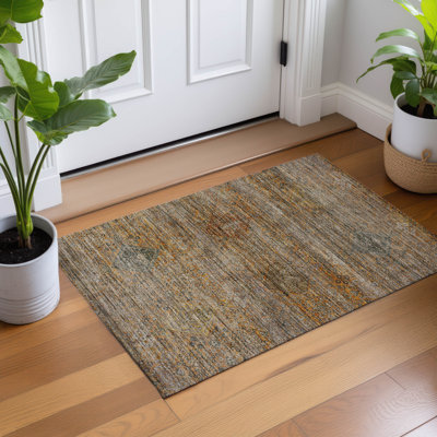 Premium Machine Washable Tirico ATI21 Traditional Rug