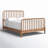 Louisa Solid Wood Spindle Bed-53914253-53914272