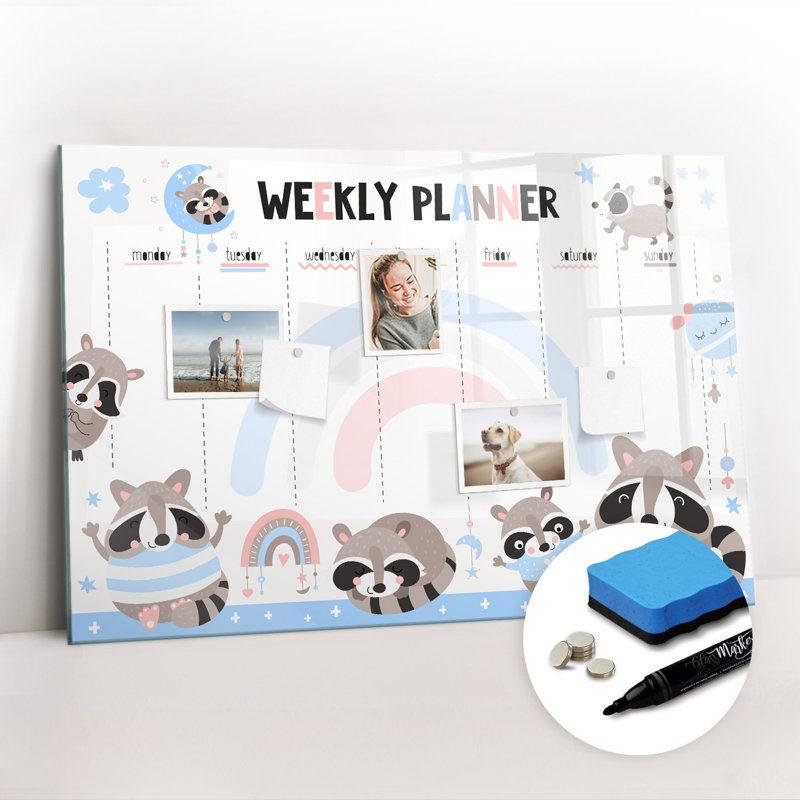Magnetic Glass Dry Erase Board