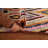 One-of-a-Kind 3'2" X 9'6" New Age Runner Wool Area Rug in Light Pink