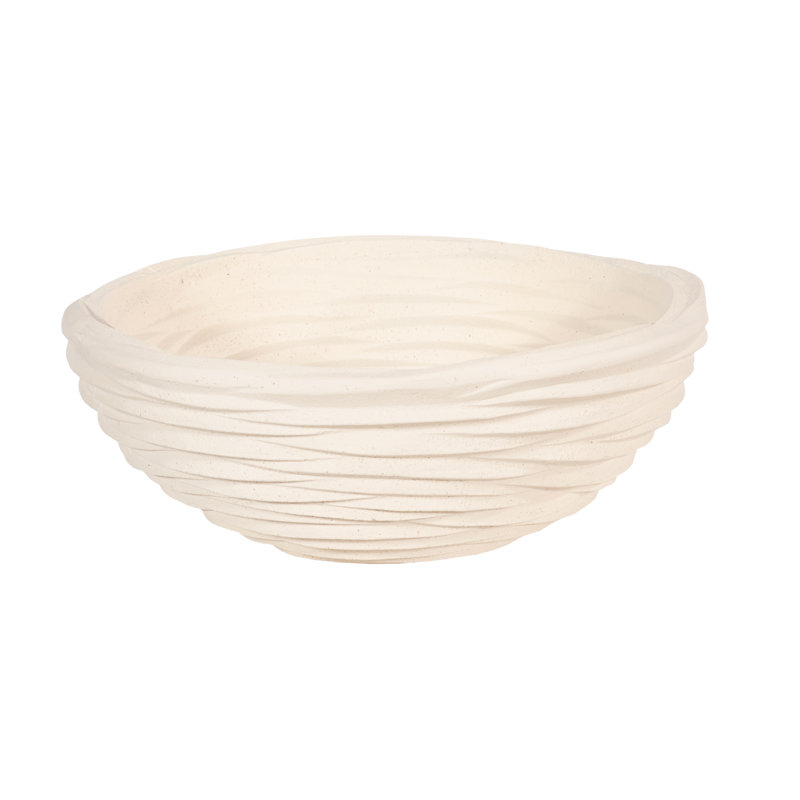 Waves Resin Bowl in Ivory