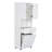 Tall Bathroom Cabinet With Laundry Basket, Large Storage Space Tilt-Out Laundry Hamper And Upper Storage Cabinet-961308851